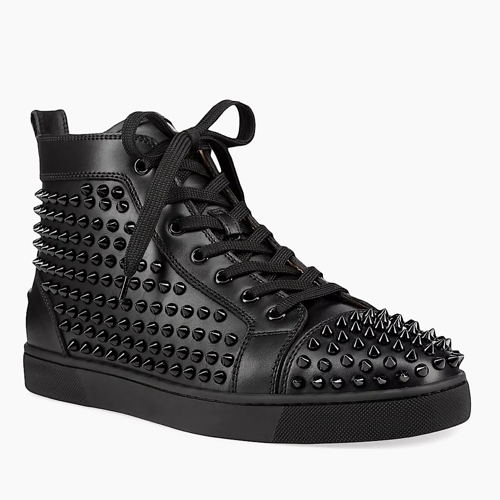 Christian Louboutin Louis Spikes Sneakers - Picture 1 of 11